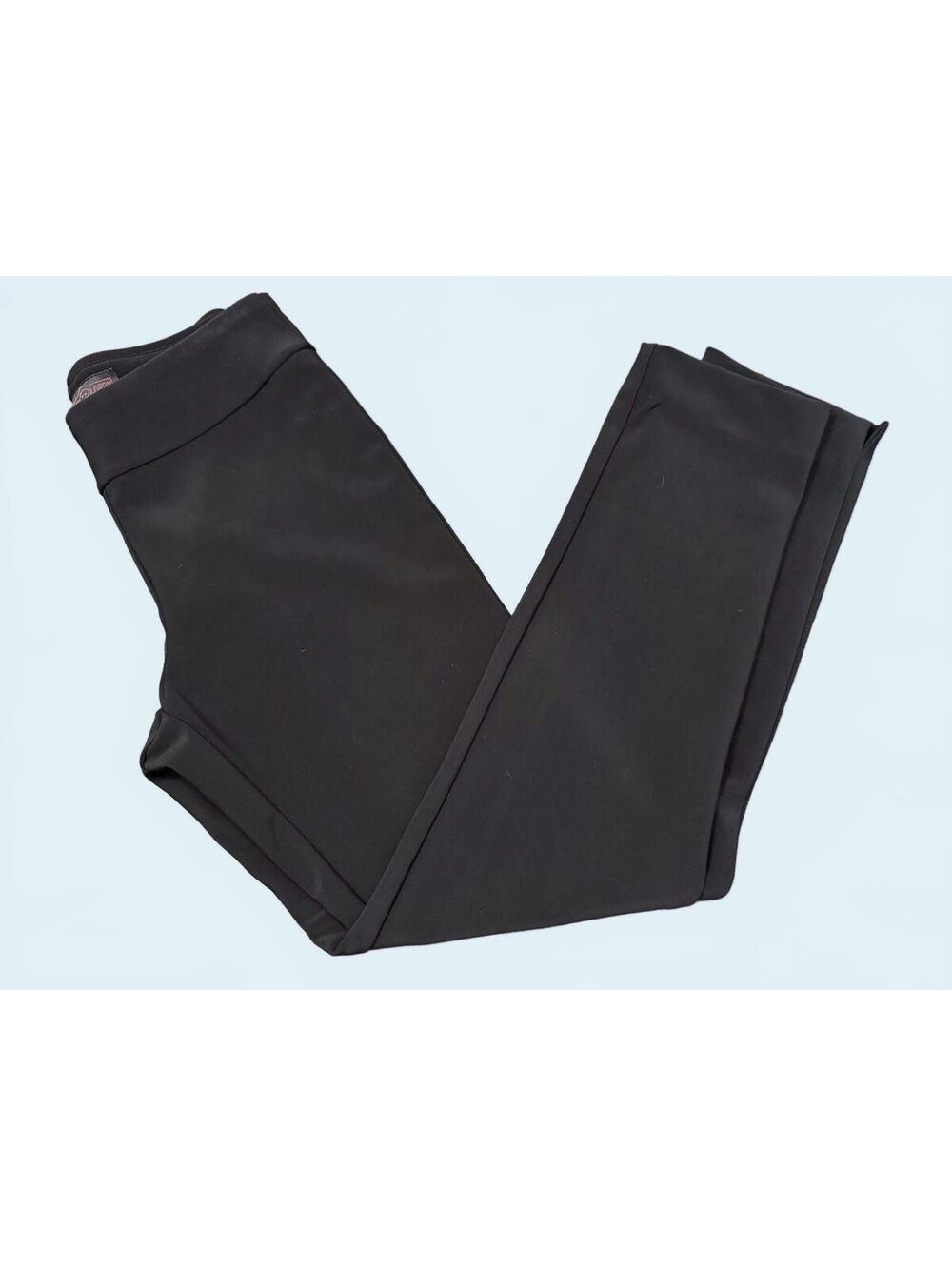 KRAZY LARRY women's size 2 Pull-On Black career, office, Ankle Pants.